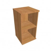 Prídavná skriňa k stolu Hobis, 40x75,5x40 cm, jelša