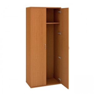 Šatníková policová skriňa Strong, 80x192x40 cm, čerešňa/čerešňa