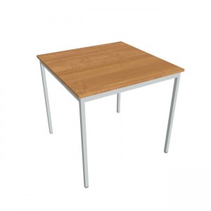 Jedálenský stôl Hobis, 80x75x80 cm, jelša