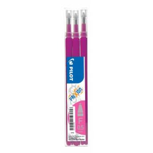 Náhradná náplň do gumovacieho rollera PILOT Frixion 0,7 mm ružová 3ks