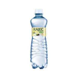 Pramenitá voda Rajec BIO nesladená Ruža a černica 8 x 0,75 ℓ