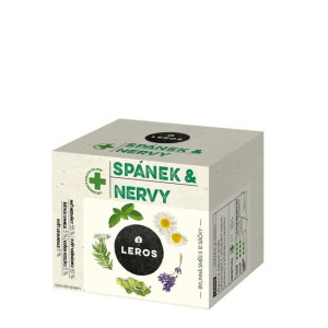 Čaj LEROS Bylinný Natur Spánok a nervy 10 x 1,3g