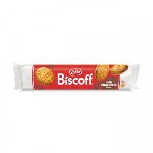 Karamelové sušienky Lotus Biscoff Sandwich mliečna čokoláda 150g