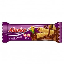 Trubičky Alaska plnené kakaovým krémom 18 g