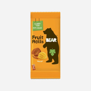 Mangové ovocné rolky Bear 20g