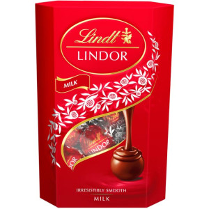 Lindt pralinky Lindor mliečna čokoláda 200g
