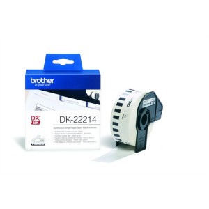 Papierová páska, 12 mm x 30,48 m, biela