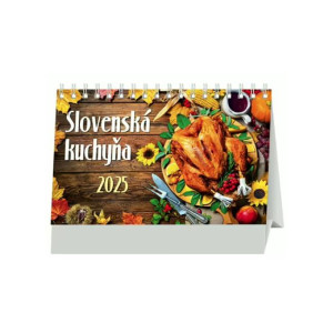 Stolový kalendár stĺpcový 29,7 x 13,8 cm - Lovu zdar!