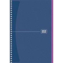 Špirálový zošit Shkolyaryk A5 štvorčekový Notebook mix