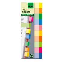 Záložky papierové Sigel Multicolor 15x50 mm mix farieb