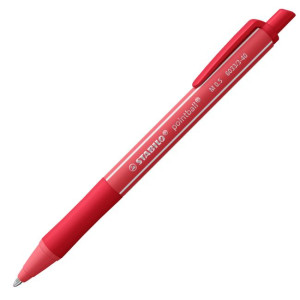 Guľôčkové pero STABILO pointball colorful červené