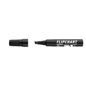 Popisovač na flipchart zrezaný hrot Ico Artip 12 1-4mm čierny