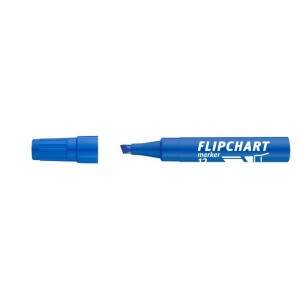 Popisovač na flipchart zrezaný hrot Ico Artip 12 1-4mm modrý