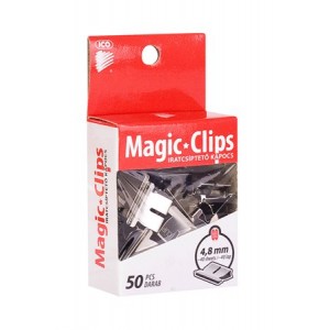 Klipy na dokumenty Ico Magic clip 4,8 mm