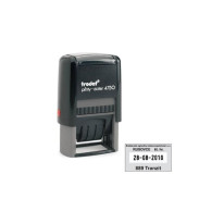 Pečiatka Trodat Printy dater 4750 41x24mm - odtlačok červený
