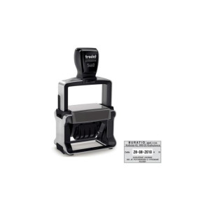 Pečiatka Trodat Professional dater 5460 56x33mm - odtlačok červený