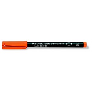 Permanentný popisovač Staedtler 317 M 1 mm OHP oranžový