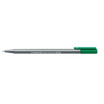 Liner Staedtler Triplus 0,3mm zelená