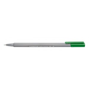 Liner Staedtler Triplus 0,3mm zelený