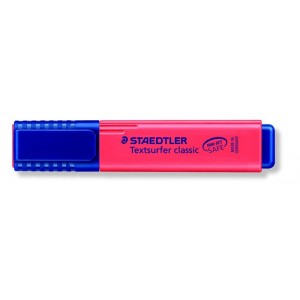Zvýrazňovač Staedtler 1-5mm červený