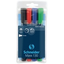 Popisovač permanentný kuželový hrot Schneider Maxx 130 1-3mm rôzne farby