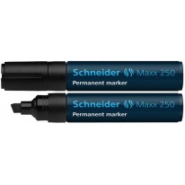 Popisovač permanentný zrezaný hrot Schneider Maxx 250 2-7mm čierny