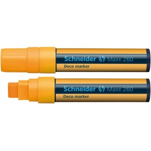 Popisovač kriedový Schneider Maxx 260 0,5-1,5mm oranžový