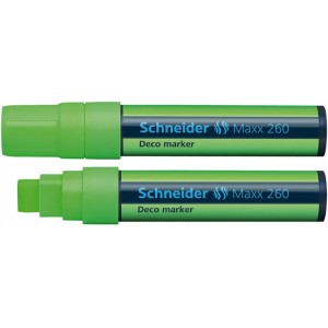 Popisovač kriedový Schneider Maxx 260 0,5-1,5mm zelený