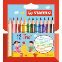 Farebná ceruzka trojhranné  Stabilo Trio