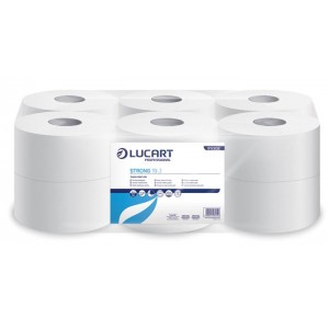 Toaletný papier Lucart Strong 2 vrstvový 19cm extra biely