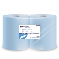 Papierové utierky Lucart Strong Blue 3500 3 vrstvové modré