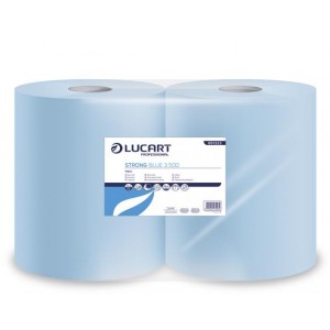 Papierové utierky Lucart Strong Blue 3500 3 vrstvové modré