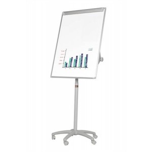 Flipchartová tabuľa magnetická Victoria mobilná
