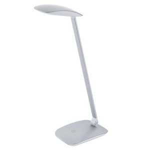 Stolová lampa Eglo Cajero Led 4,5 W strieborná