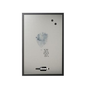 Odkazová tabuľa Victoria Travel magnetická 60x40cm čierny rám