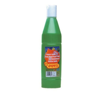 Temperová farba JOVI 500ml svetlá zelená