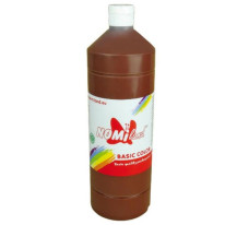 Temperová farba Nomiland BasicColor hnedá 1000ml