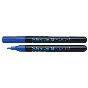 Lakový popisovač Schneider 271 modrý