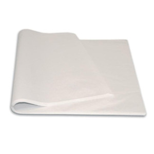 Tenký baliaci papier biely 25g/m2 hárky 70 x 100 cm