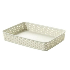 Košík MY STYLE, veľ. A4 - smotanovo biela