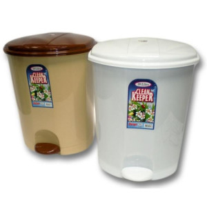 Odpadkový kôš 30L CLEAN KEEPER, pedál, 35x35x46cm