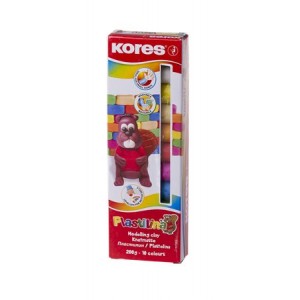 Plastelína Kores Plastilina 10 farieb